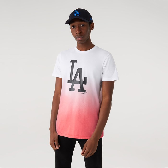 LA Dodgers Colour Pack Miesten T-paita Pinkki - New Era Vaatteet Halpa hinta FI-874659